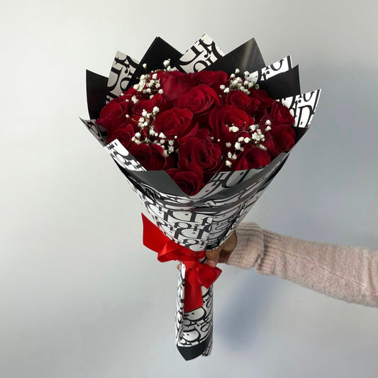 20 RED ROSES BOUQUET